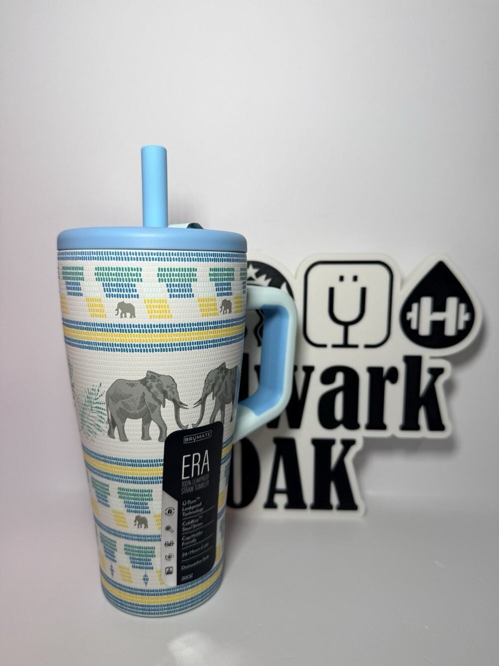Brumate Safari Park Elephant Collection WATERING HOLE 20oz Era Tumbler NWT NIB